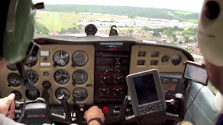 LANDING AT ROCHESTER AIRPORT KENT EGTO [upl. by Aldous918]