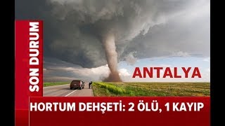 Antalya da HORTUM DEHŞETİ  14 Farklı GÖRÜNTÜ [upl. by Brenden]