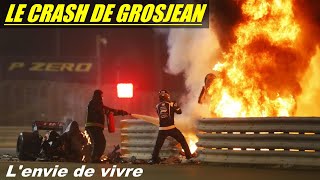 LACCIDENT DE ROMAIN GROSJEAN [upl. by Kassandra]