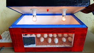 Como hacer incubadora casera para huevos de gallina  Home Incubator [upl. by Mariya]