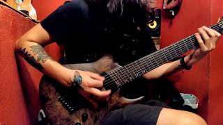 Practicing quotAYAHUASCAquot RIFFS [upl. by Moffit]