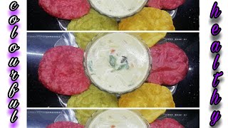 Poori recipes in tamil colourful and healthy poorihow to make poori recipe in tamil [upl. by Nnylyoj]