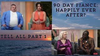 90 Day Fiance Happily Ever After Season 8 Tell All Part 1 [upl. by Anaira796]