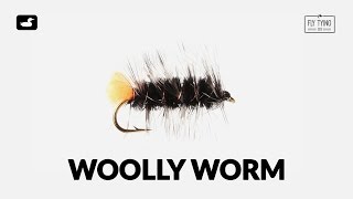 Fly Tying Tutorial Woolly Worm [upl. by Liatnahs979]