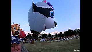 Firelake Fireflight Balloon fest 2024 [upl. by Gove346]