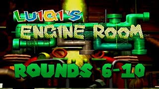 Mario Party  Luigis Engine Room Rounds 610 [upl. by Akemed]