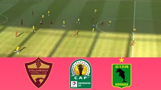 🔴 LIVE Stellenbosch vs AS Vita Club CAF Confederation Cup 2024 Live Match Updates [upl. by Sabra478]