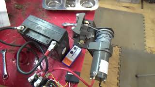 HF winch remote control hookup [upl. by Sommers]