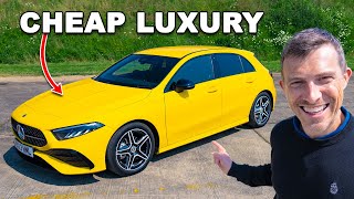 New Mercedes AClass review Better than a BMW 1 Series [upl. by O'Shee]