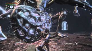 Bloodborne  Amygdala Boss in Cursed Defiled Chalice dungeon with Commentary [upl. by Eimac409]