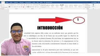 ¿Cómo enumerar las páginas a partir de la introducción [upl. by Eibba]