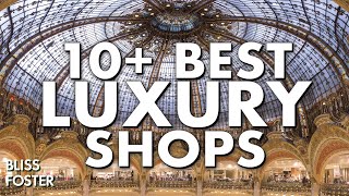 The Best Luxury Fashion Stores in the World [upl. by Bathilda328]