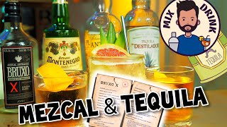 МЕСКАЛЬ или ТЕКИЛА в коктейле Mezcal amp TequilA OAXACA Old Fashioned cocktail [upl. by Ayk4]