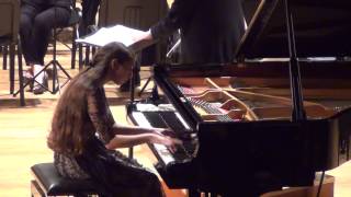 SRachmaninoff Piano concerto 2 1st mov Elene kvantaliani [upl. by Rexferd]