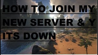 ARk why people carnt join nitrado servers and how to join them ATM [upl. by Merla460]