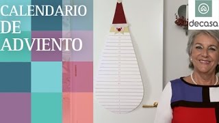 Calendario de adviento  DIY Decoración Navidad [upl. by Sungam427]