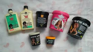 Lola Cosmetics  Meus produtos de Cabelo [upl. by Latsyk]