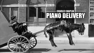 Charlie Chaplin Piano Delivery 1914 Ultra High Definition UHD Funny Video  Classic Movie [upl. by Modesta]