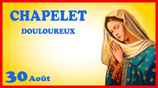 CHAPELET 🙏 Vendredi 30 Août  Mystères Douloureux [upl. by Rea]