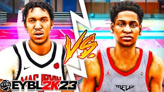 NASTY 30 POINT DOUBLEDOUBLE vs KIYAN ANTHONY  NBA 2K23 MyCAREER 11 [upl. by Imrots]