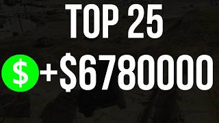 Top 25 Best ways to get Money SOLO in GTA 5 Online Fast Money [upl. by Aronel]