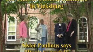 Vicksburg Catholic School 150th anniversary celebration TV ad [upl. by Bordy]