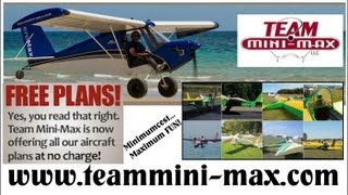 FREE aircraft plans TEAM MiniMax back in production [upl. by Heringer]