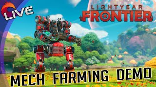 Lightyear Frontier  Farming with Mechs  Livestream [upl. by Yllime444]