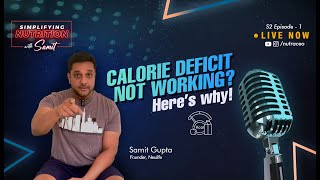 Calorie Deficit not working🍔❌ Here’s why [upl. by Bullis]