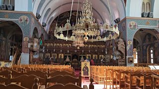 Sacred moment in St Georges church in Paralimni Cyprus 🇨🇾 Meditation time [upl. by Atiuqam]