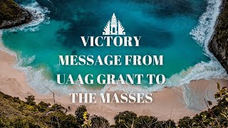 VICTORY MESSAGE FROM UAAG GRANT TO THE MASSES  HODEF  funding disbursement [upl. by Azerila]