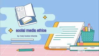 Social Media Ethics [upl. by Ariak]