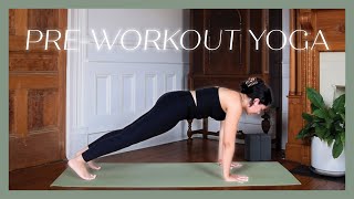 10 Min Yoga Warmup  Preworkout Stretch [upl. by Ellimak67]