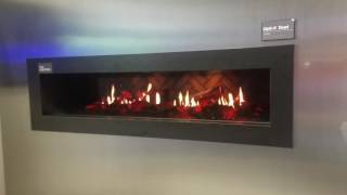 Dimplex OptiV Electric Fireplace And Aquarium [upl. by Domella]