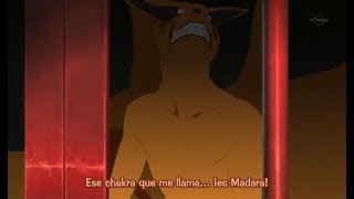 Madara intenta invocar a kurama y ve que esta dentro de NarutoMadara usa el Mokuton de Hashirama [upl. by Olegnaed]