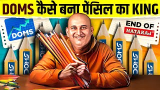 How Doms Pencil Dominates India’s 4000 Crore Pencil Market  Case Study  Live Hindi Facts [upl. by Eilojne]