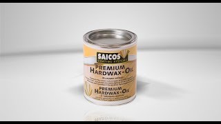 SAICOS Premium Hardwax Oil масло для дерева внутренние работы [upl. by Wootten]