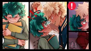 Bakudeku  A Bet by Valentines 💥❤️ English Comic Dub [upl. by Ottie]