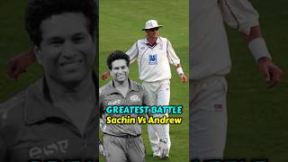 Story Of Angry Cricketers  Sachin Vs Andrew Caddick shorts cricket cricketfacts [upl. by Doralynne]