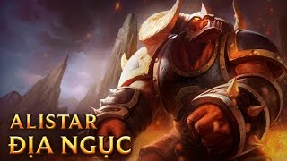 Alistar Địa Ngục  Infernal Alistar  Skins lol [upl. by Ecienal]