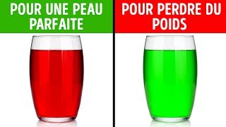 5 Boissons Saines et Simples Que Tu Peux Préparer En Une Minute [upl. by Eniamrahs]