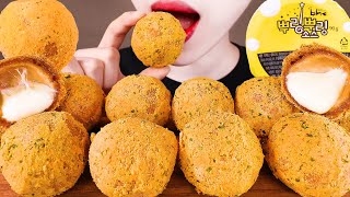 ASMR BBURINKLE CHEESE BALLS 뿌링클치즈볼 EATING SOUNDS MUKBANG먹방 [upl. by Nhoj]