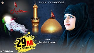 Moharam Naat 2021  JHULA JHULAU ft Sandali Ahmad Kuch Bharosa Hai Jindagi  Imam hussain qawwali [upl. by Housen543]