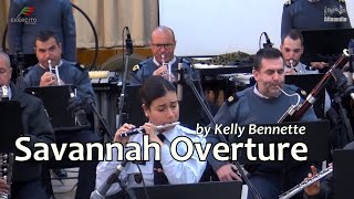 Savannah Overture  Kelly Bennette  Portuguese Army Symphonic Band [upl. by Reteip]