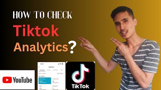 How to check tiktok analytics  Tiktok analytics kasari herne [upl. by Nivak]