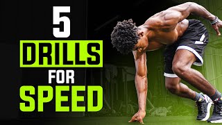 5 Best Drills For Explosive Sprint Speed [upl. by Newsom15]