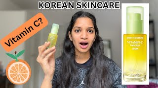 GOODAL GREEN TANGERINE VITA C DARK SPOT SERUM REVIEW  Korean skincare review  Researcher explains [upl. by Annis]