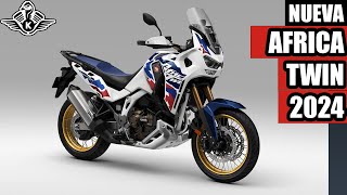 MAXI TRAIL PARA BAJITOS  Nueva Honda Africa Twin 2024 Adventure Sports [upl. by Nomar]