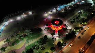 Mersin Yenişehir Gece Drone ile Havadan Görüntüleme [upl. by Ahseen]