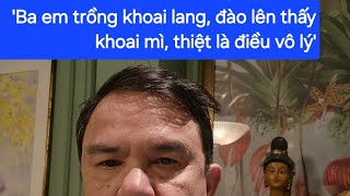 Ba em trồng khoai lang đào lên thấy khoai mì [upl. by West]